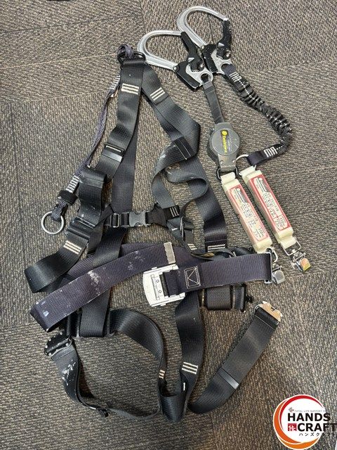 品 タニザワ フルハーネス ランヤード は巻取式 セット 新規格 第一種 巻取式ランヤード