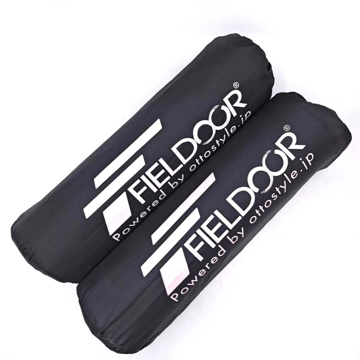 2個セット] フィールドア 車中泊マット 5cm厚/Sサイズ ブラック