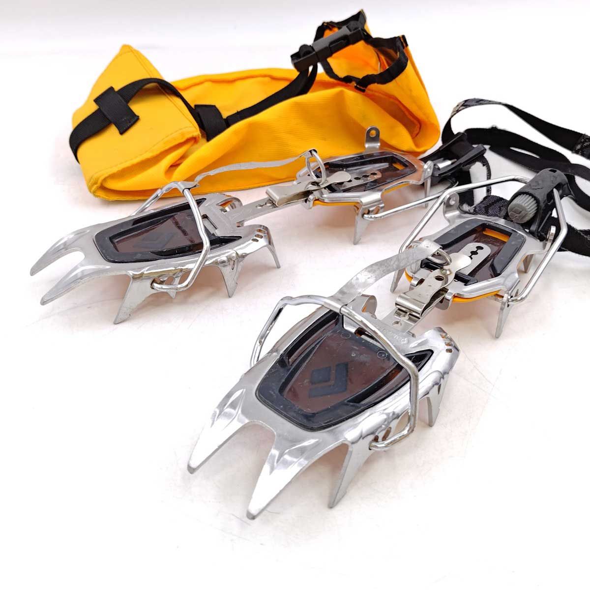 ブラックダイヤモンド ワンタッチアイゼン セイバートゥース プロ BlackDiamond マウンテンダックス ケース付き