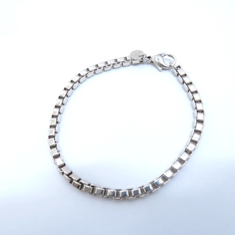 Tiffany co ティファニー ブレスレット ベネチアン リンク シルバー 135