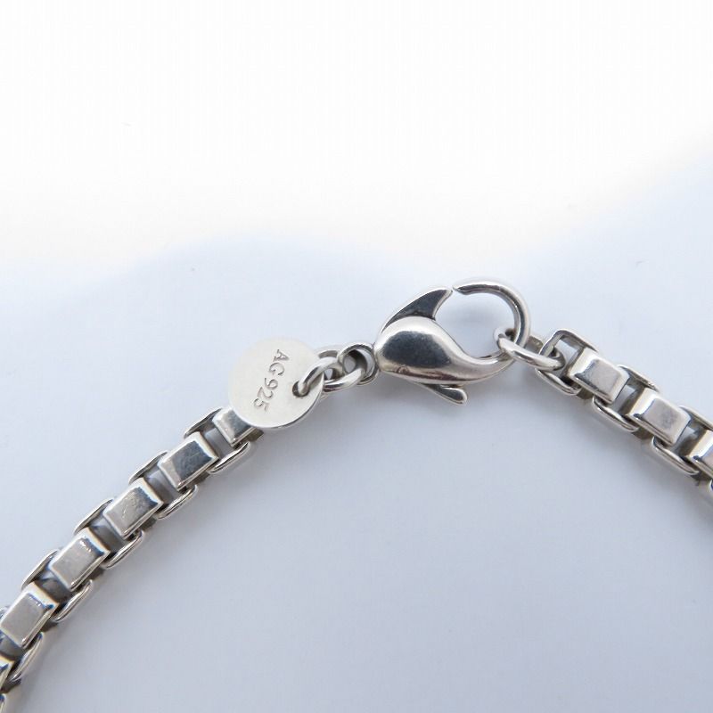 hk【used】Tiffany&Co. ベネチアン ブレスレット シルバー925 ティファニー TIFFANY&Co. ベネチアン ブレスレット 腕輪 チェーン