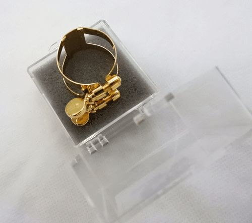 D,ボナード)アルトサックス用リガチャー 2254UG 金メッキ仕上げ 高谷
