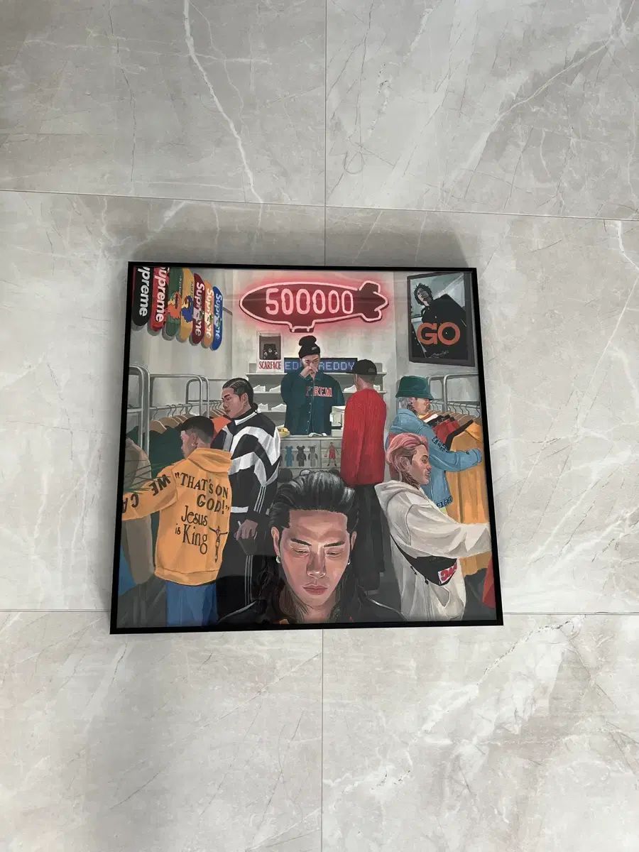 レディ 500000 50万円 앨범 ポスター