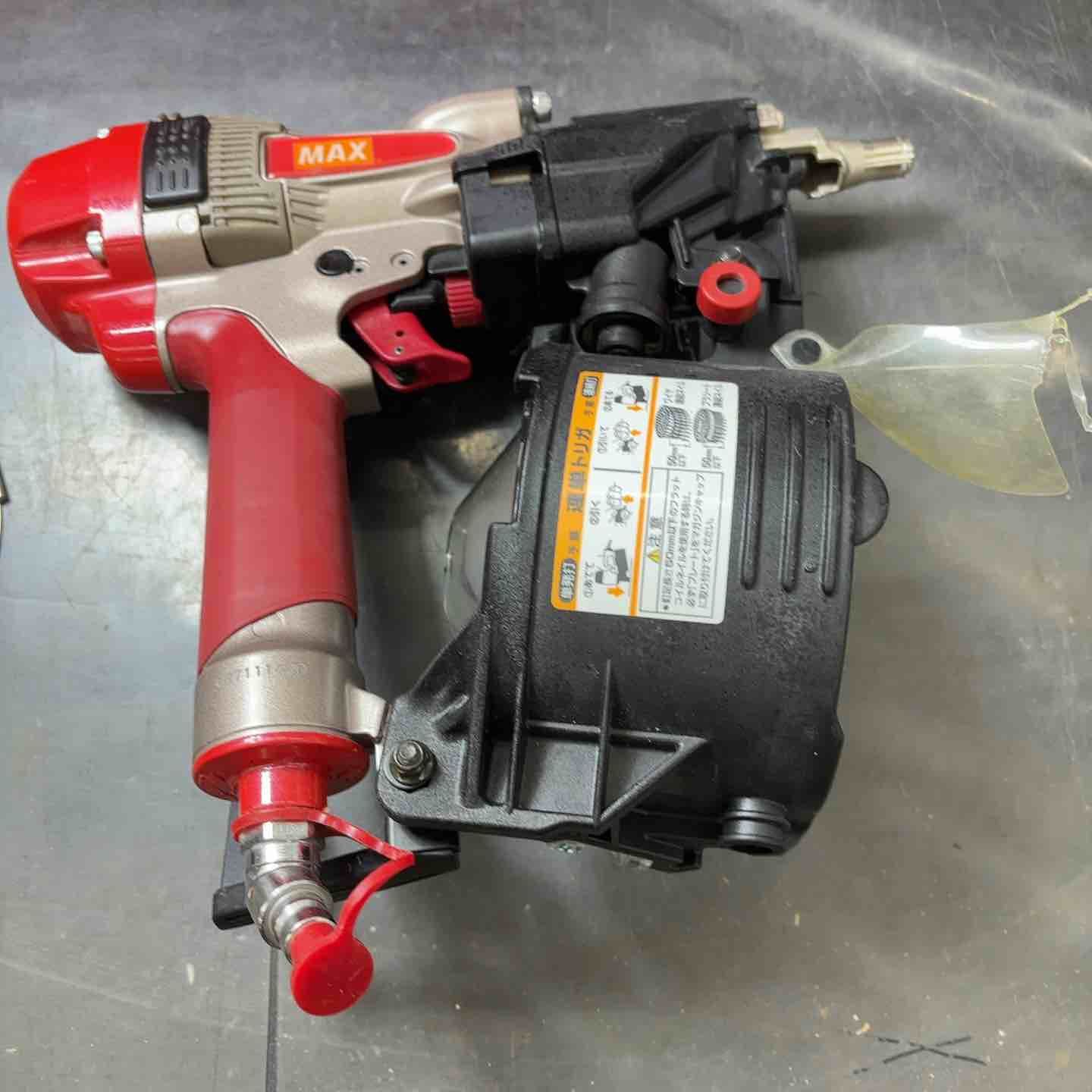  品 マックス MAX 高圧エア釘打ち機 HN-65 N 1 釘打機 エアーツール