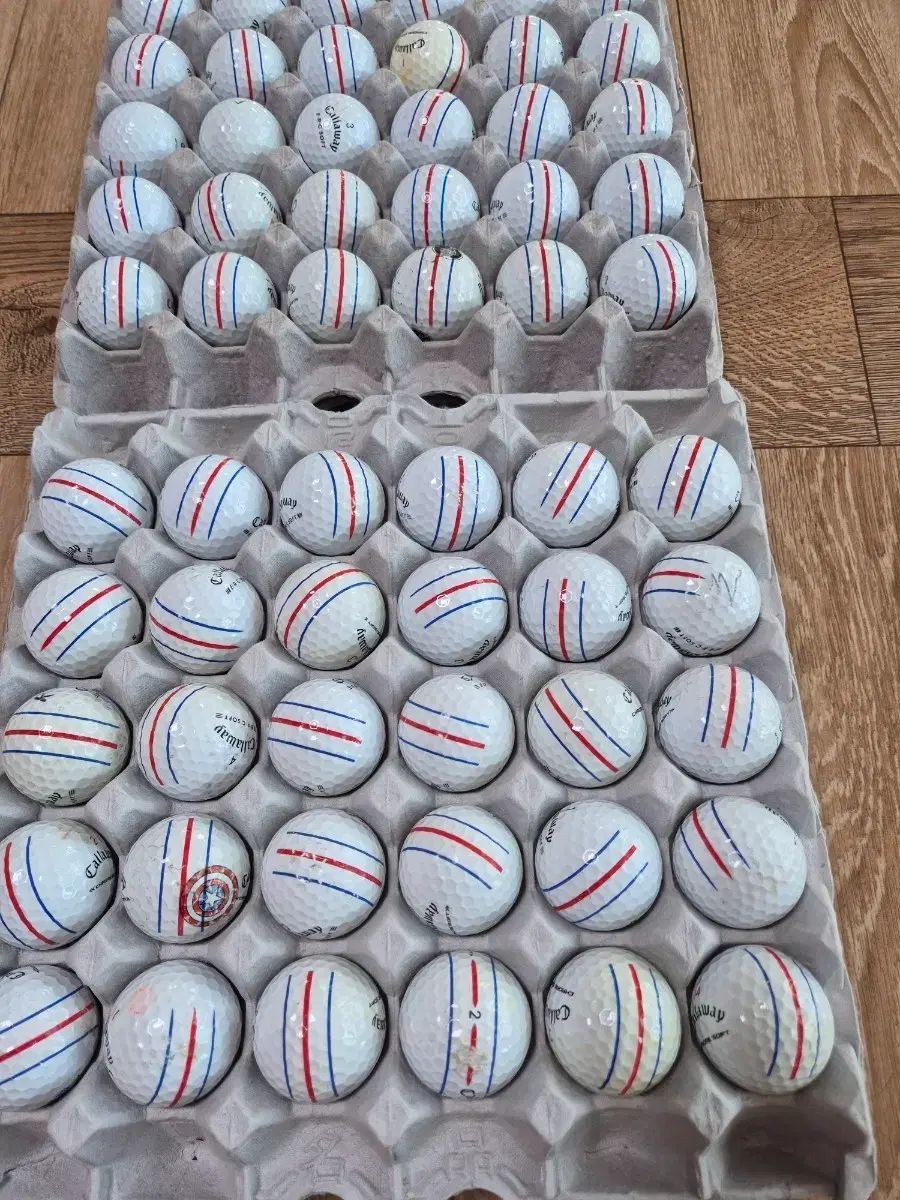 キャロウェイ 3本線 ロストボール 練習用) 60個 6万円