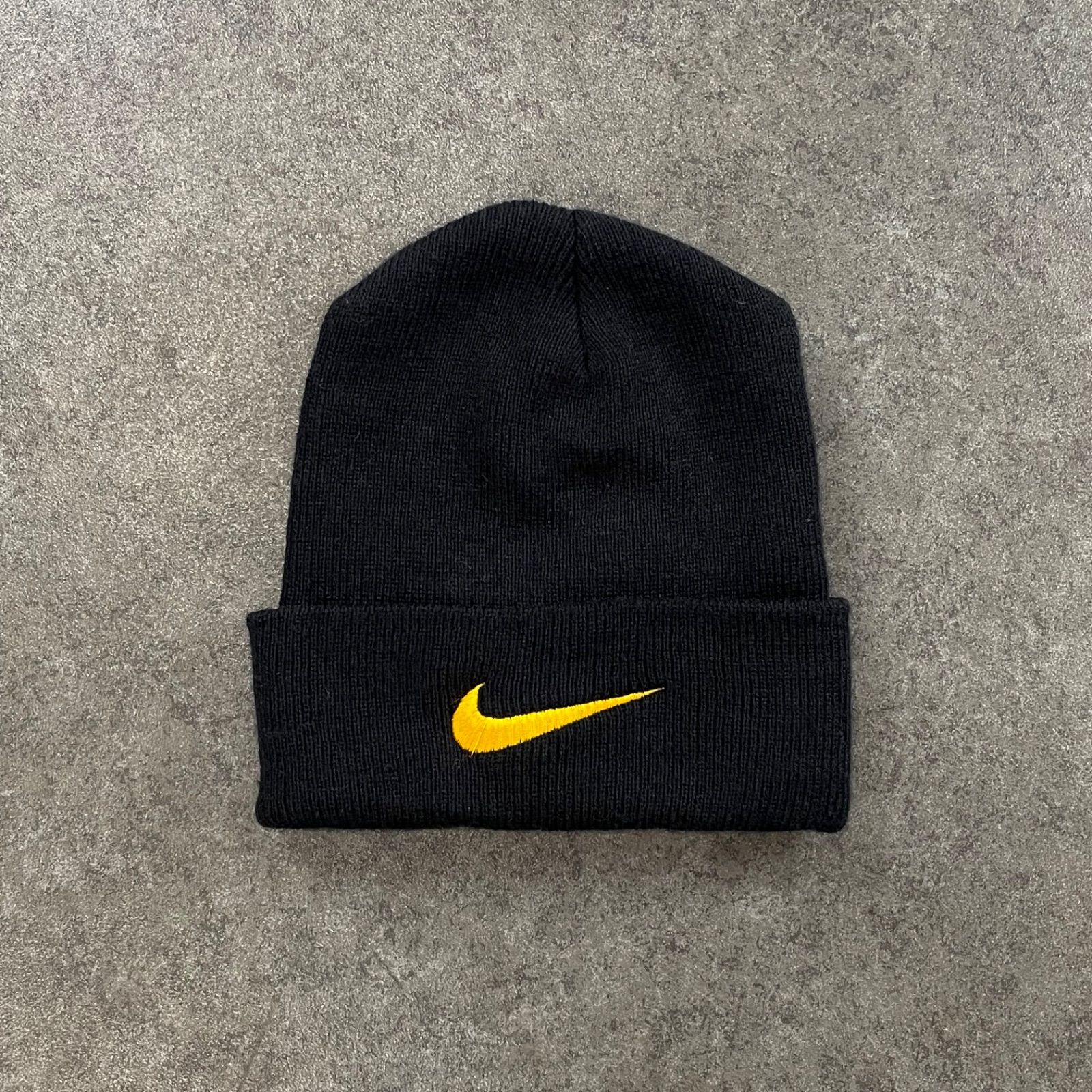 USA製 90s Vintage NIKE Beanie ナイキ ビーニー ニット帽 ニット
