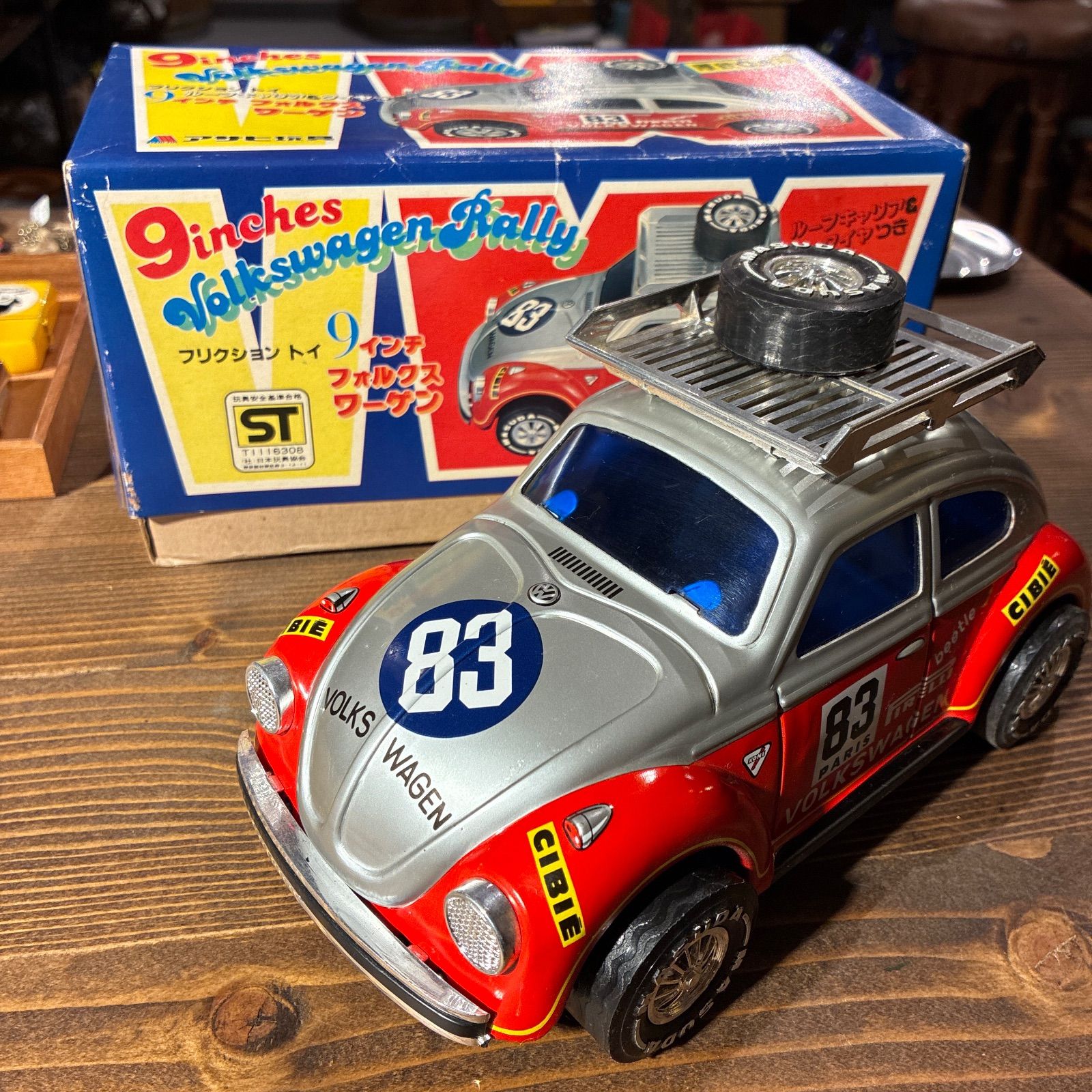 アサヒ玩具 フォルクスワーゲン ブリキ 1970年 - メルカリ