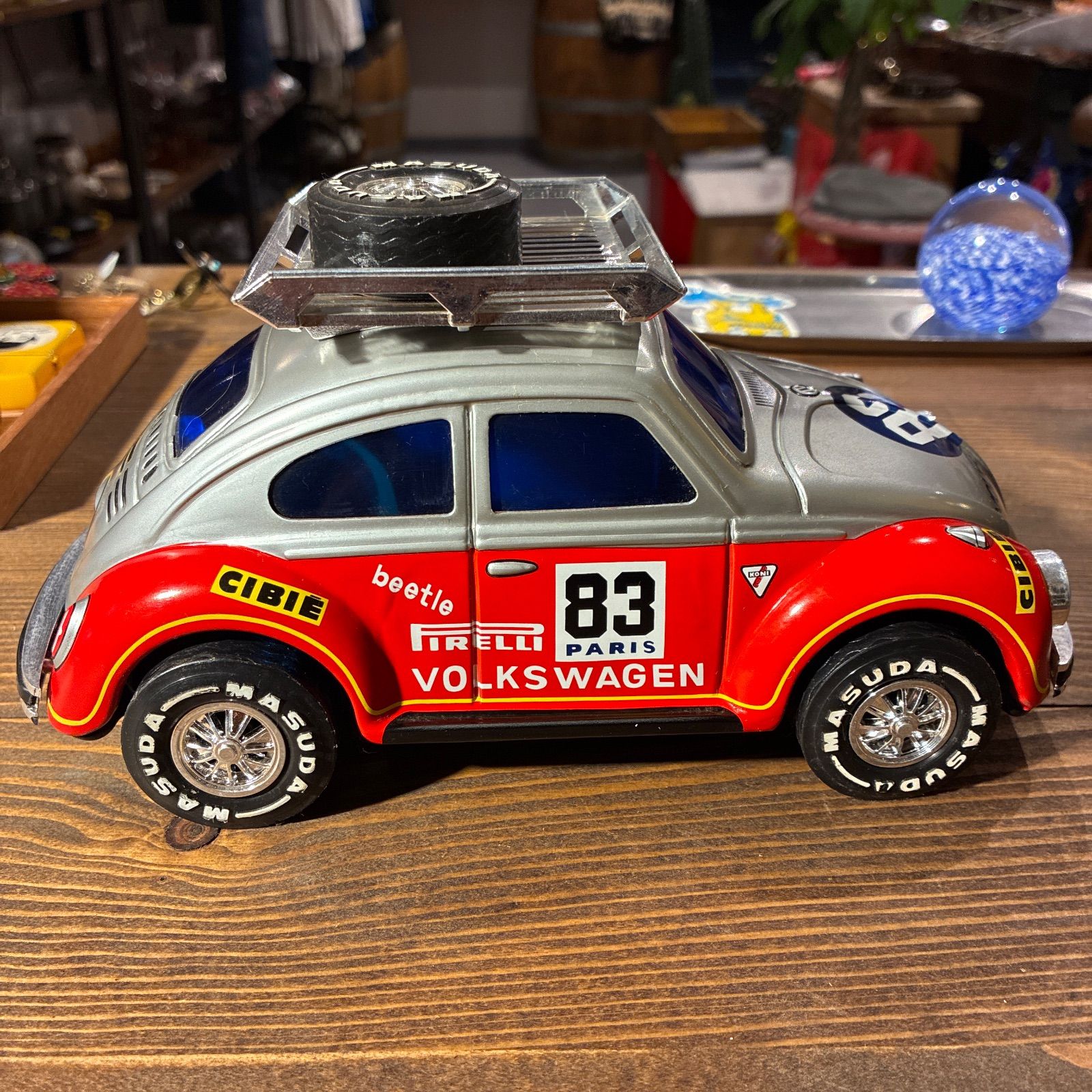 アサヒ玩具 フォルクスワーゲン ブリキ 1970年 - メルカリ