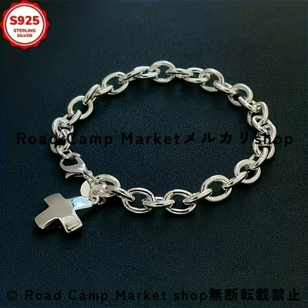 Xのペンダントブレスレット メンズ シルバー925 エレガントスタイル 色褪せない 壊れにくい 日常使い デート パーティー バレンタインデー ギフト 男性の 友達のホリデーギフト 彼への贈り物 日常着用 メンズシルバー ミニマリスト