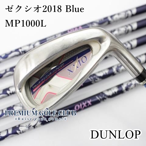 B ランク レディースアイアンセット ダンロップ ゼクシオ2018 Blue MP 1000 L 30 5392