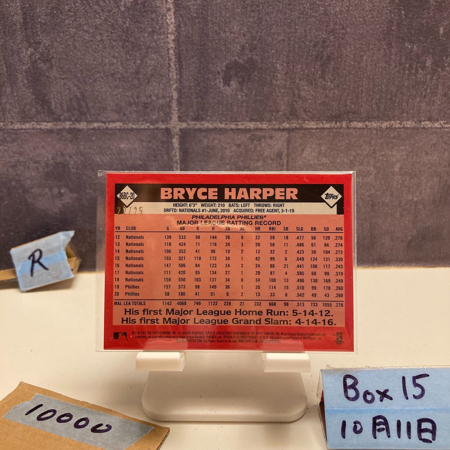 2021 Topps Chrome Bryce Harper 22 25 Philadelphia Phillies Orange Mojo Refractor 35 th Anniversary カード