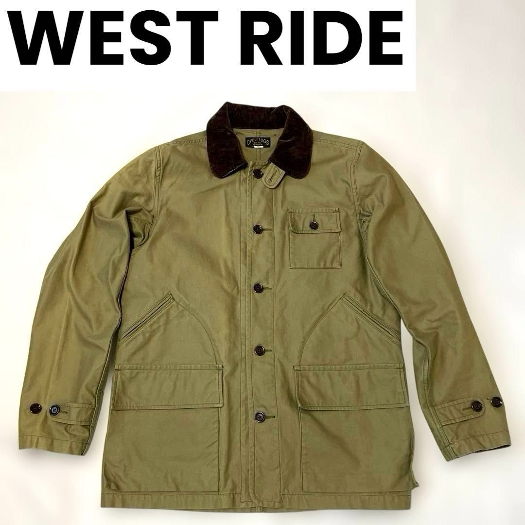 WESTRIDE CYCLETOGS サイズ42 オリーブグリーン ミリタリージャケット