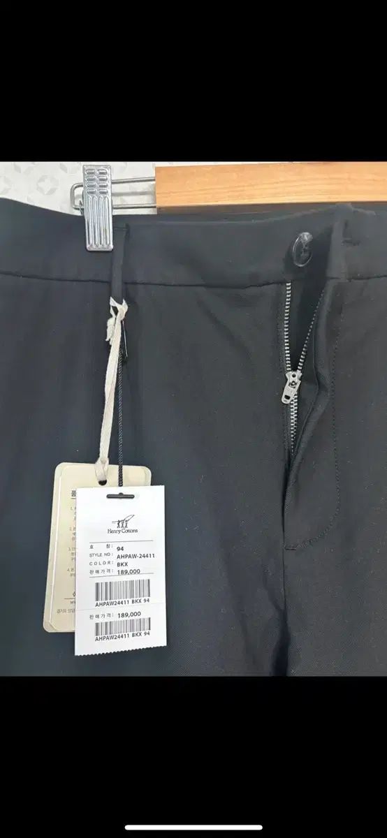 Henry Cotton s 冬物 厚手 スーツコットン パンツ 94 35-37