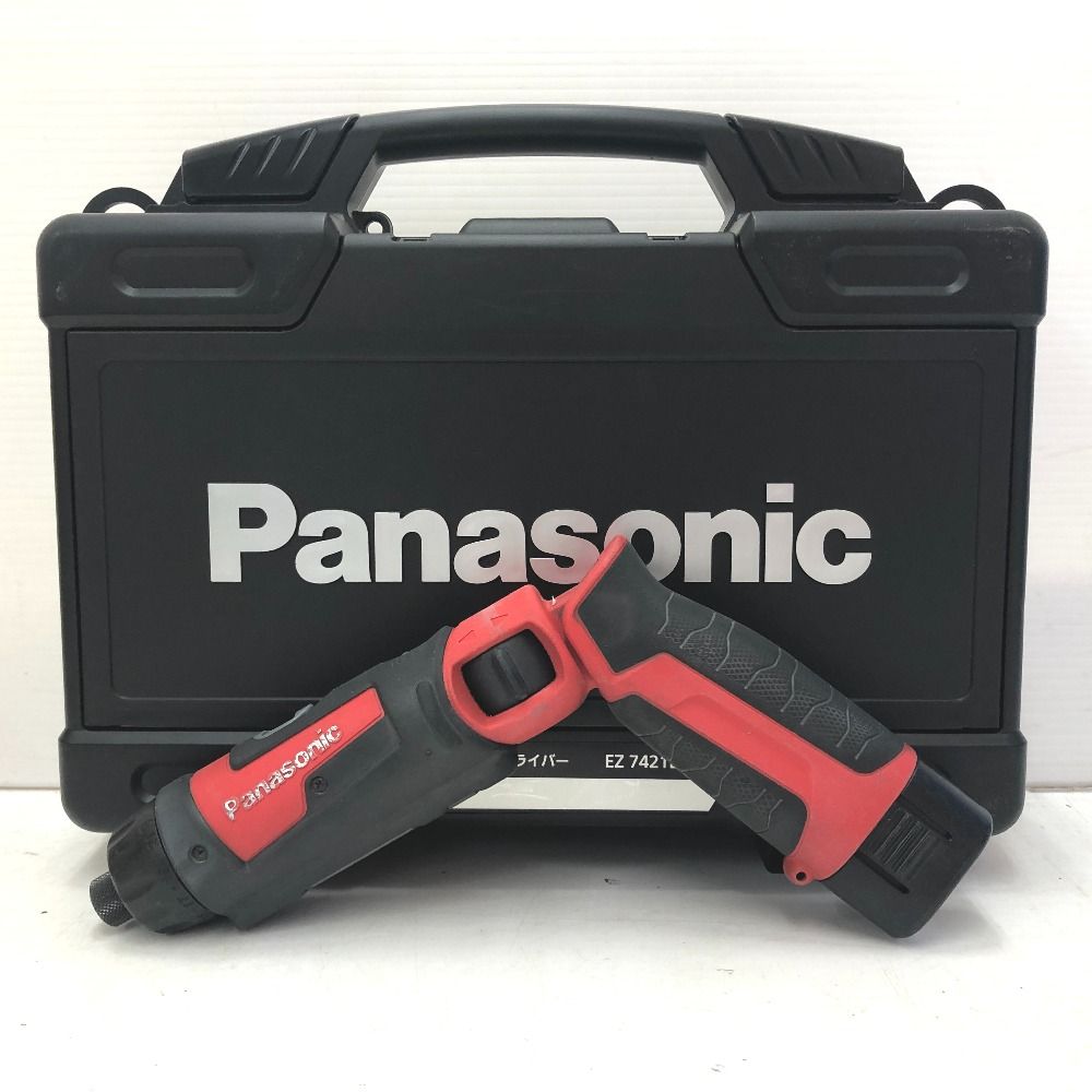 Panasonic パナソニック 7.2 V 1.5 Ah 充電スティックドリルドライバ 黒 ケース 充電器 バッテリ セット ケース相違あり