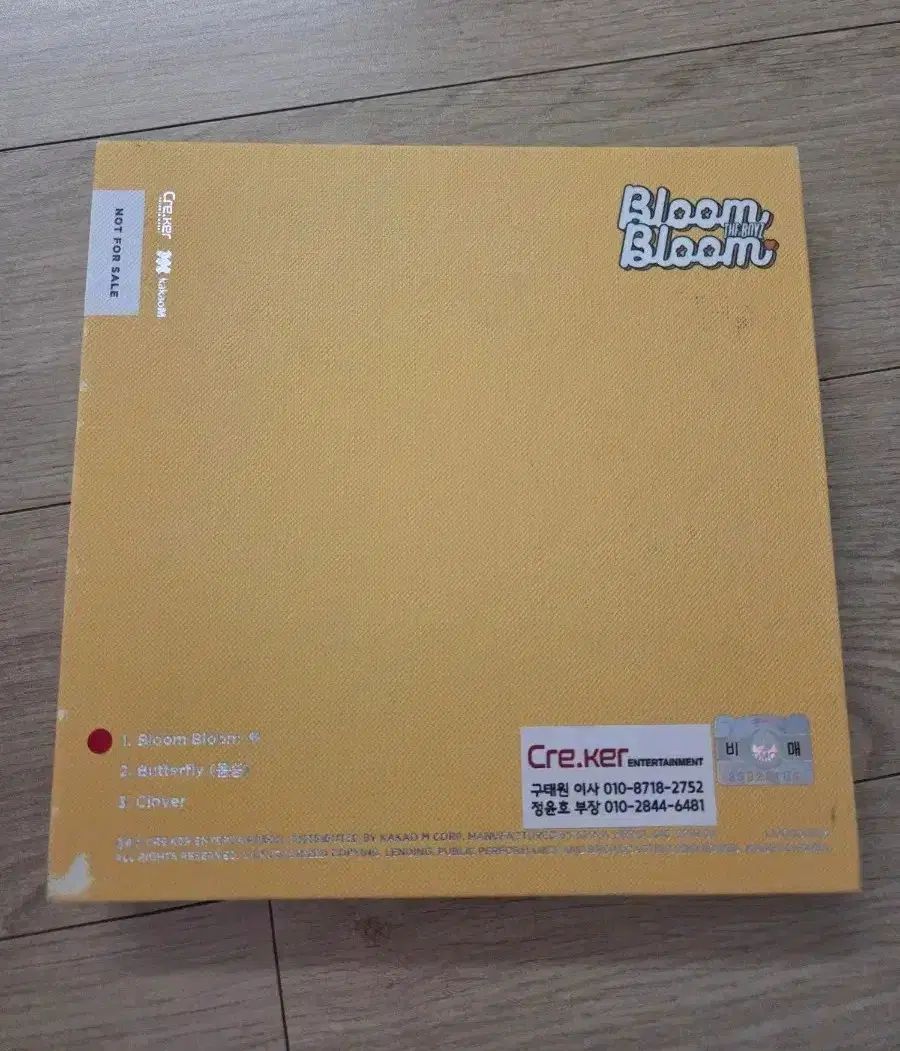 THE BOYZ(ザ・ボーイズ・ドボイズ) Bloom Bloom サイン入り 非売品