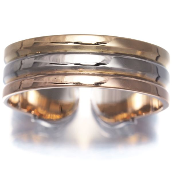 カルティエ リング ダイヤ ダイヤモンド 2C ドゥーブルC C2 スリー