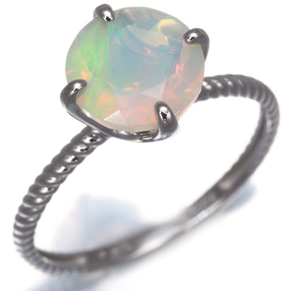 オパール 1.00ct 一粒 リング Pt900 #178741 - メルカリ