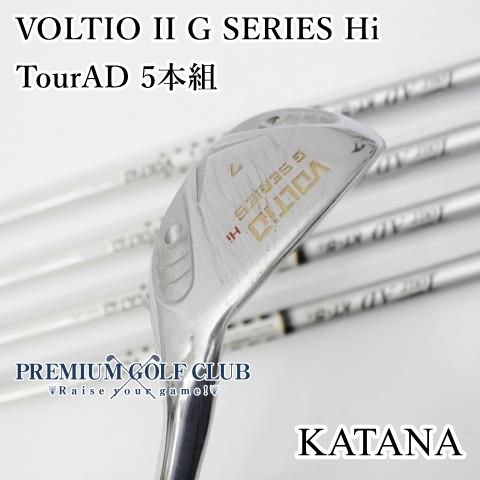 定番，最新作 【中古】[Cランク] アイアンセット カタナゴルフ VOLTIO