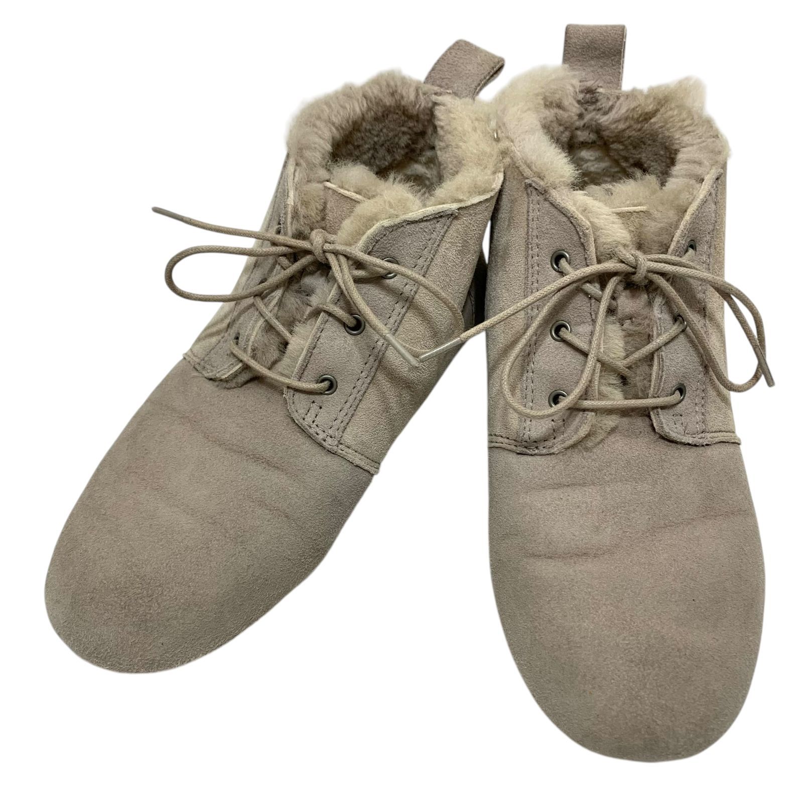 美品】UGG アグ (22) ショートブーツ ムートン ボア スニーカー 運動靴 