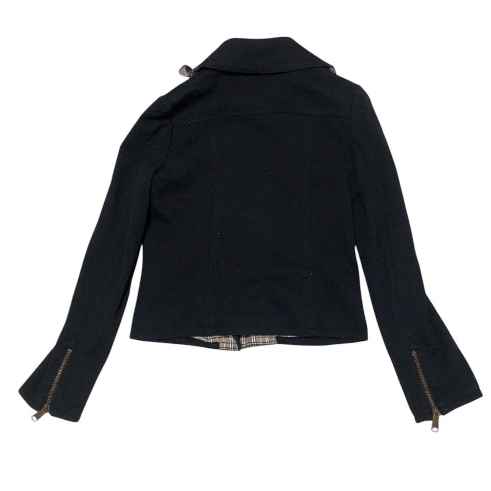 美品 BURBERRY BLUE LABEL バーバリーブルーレーベル ライダース