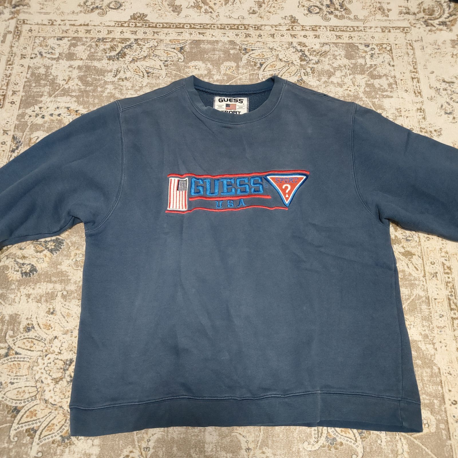 GUESS SPORT ゲススポーツ スウェット トレーナー ネイビー NAVY ゲス 