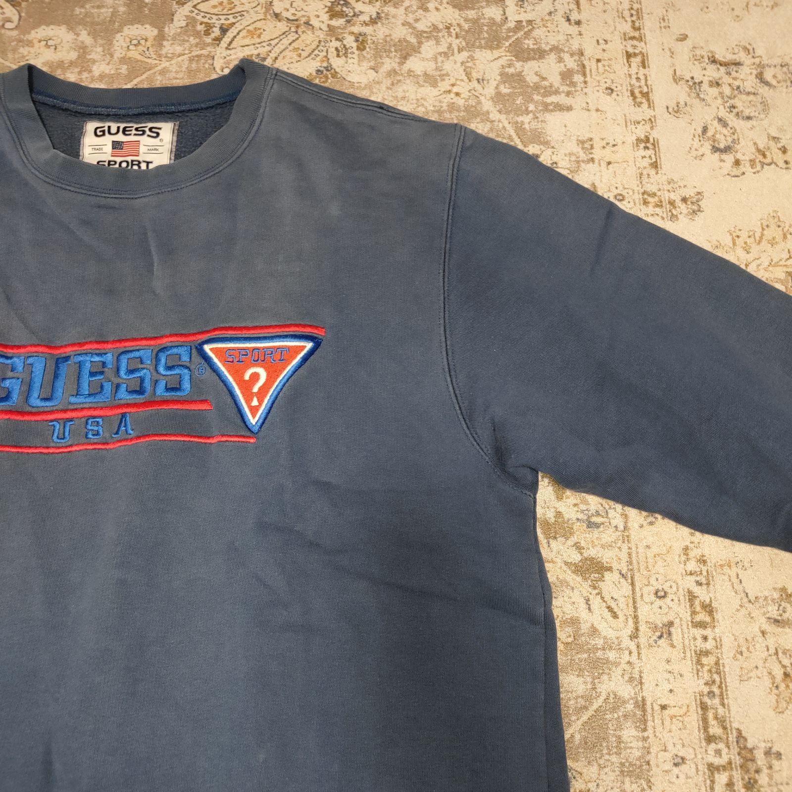GUESS SPORT ゲススポーツ スウェット トレーナー ネイビー NAVY ゲス 