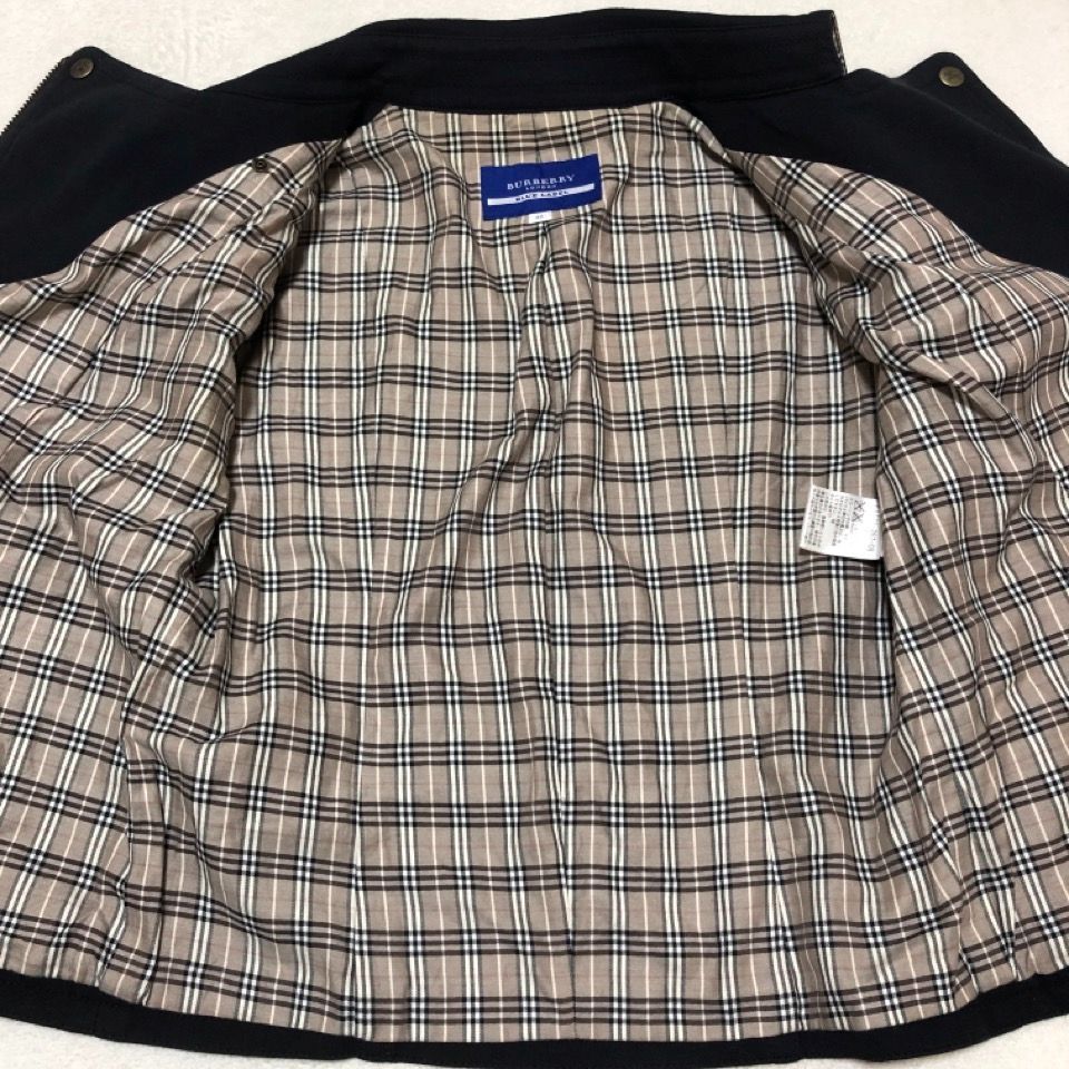 美品 BURBERRY BLUE LABEL バーバリーブルーレーベル ライダース