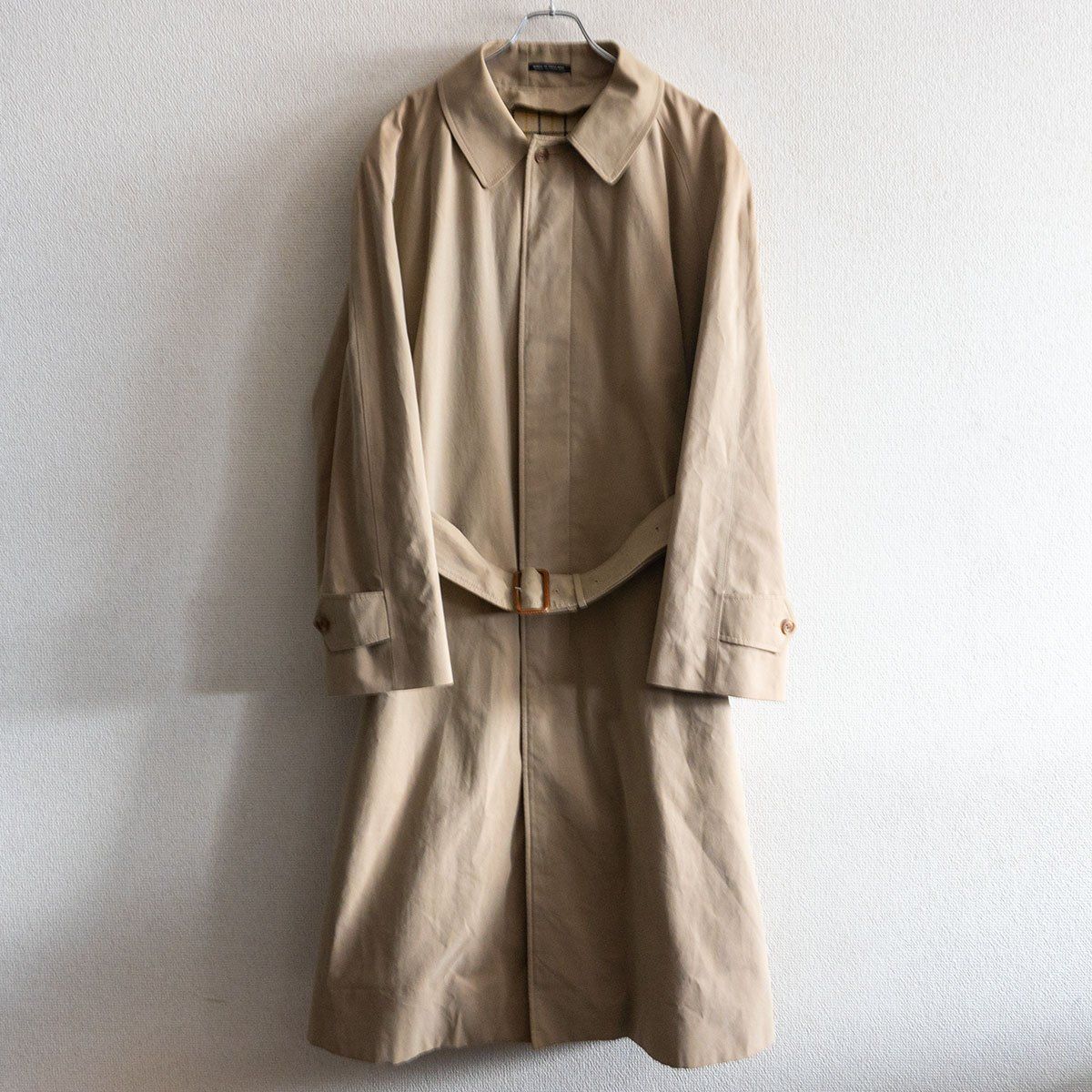 ライナー付き ベルテッド バルマカーンコート 42 イングランド製 ステン インバーティア