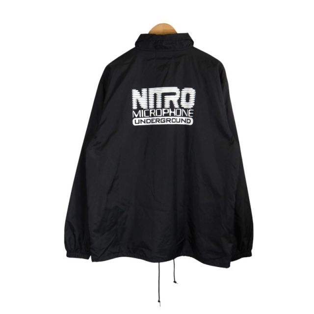 NITRICH NMU COACH JACKET BLACK サイズXL ナイトリッチ コーチ 