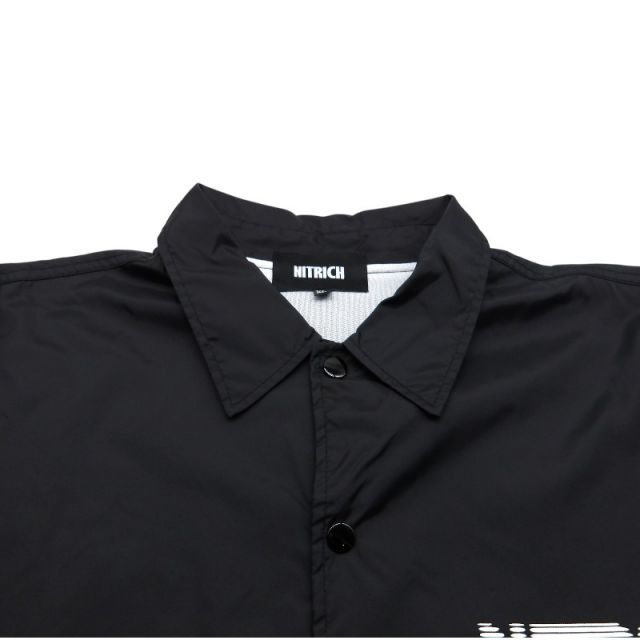 NITRICH NMU COACH JACKET BLACK サイズXL ナイトリッチ コーチ 