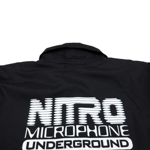 NITRICH NMU COACH JACKET BLACK サイズXL ナイトリッチ コーチ 