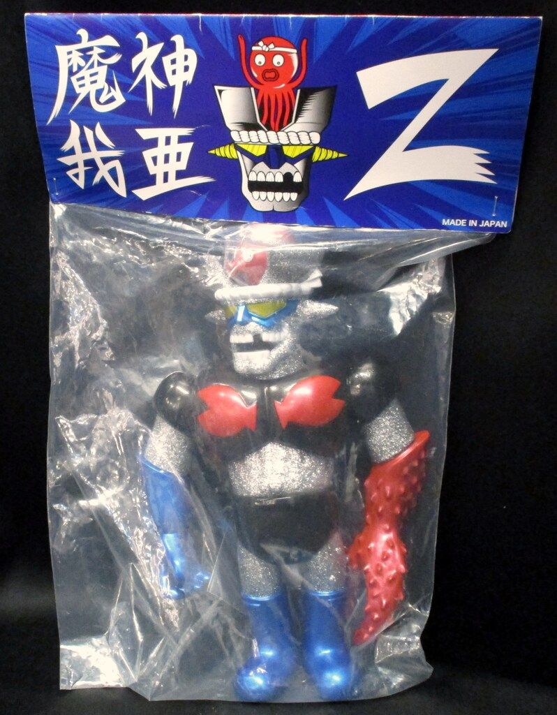 PUNKDRUNKERS 魔神我亜Z (ギガラメシルバー) マジンガーZ ソフビ 魔神