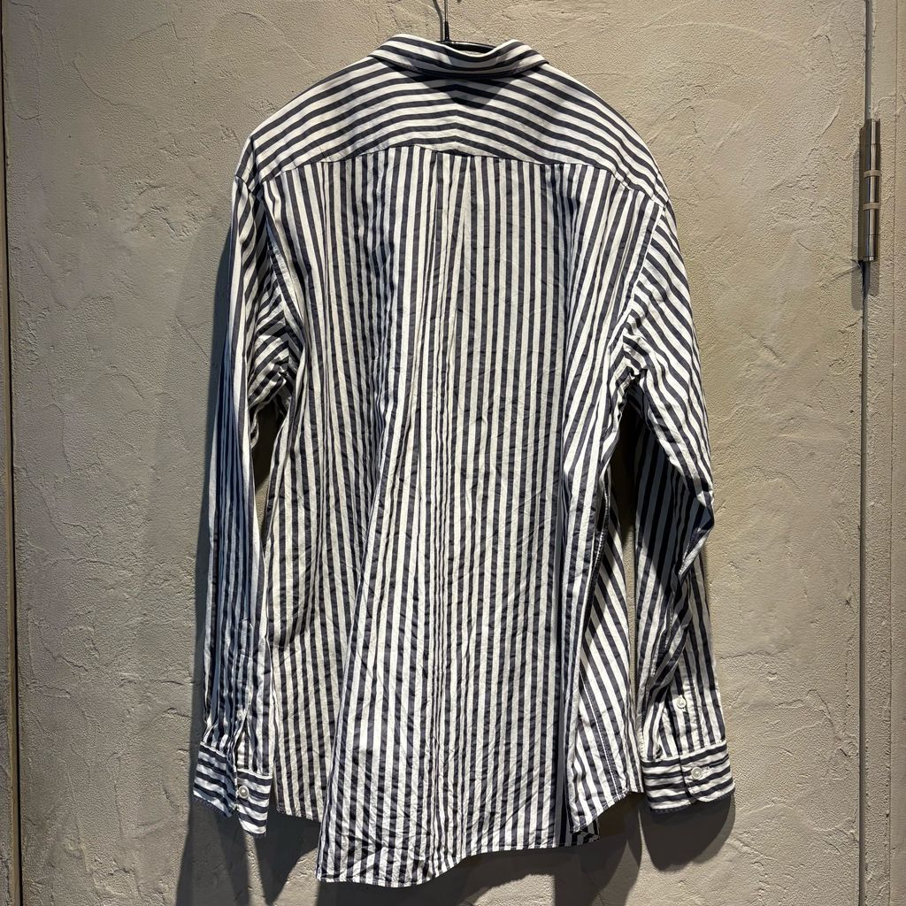 COMOLI コモリ 13AW Stripe Shirt ストライプ長袖シャツ 13F-02002
