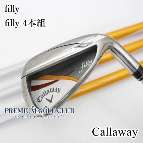 Cランク レディースアイアンセット キャロウェイ filly 4本組 L 0 5356