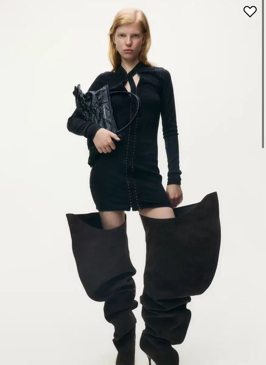 H M グレンマーティンズ リブド フック ONE PIECE XS