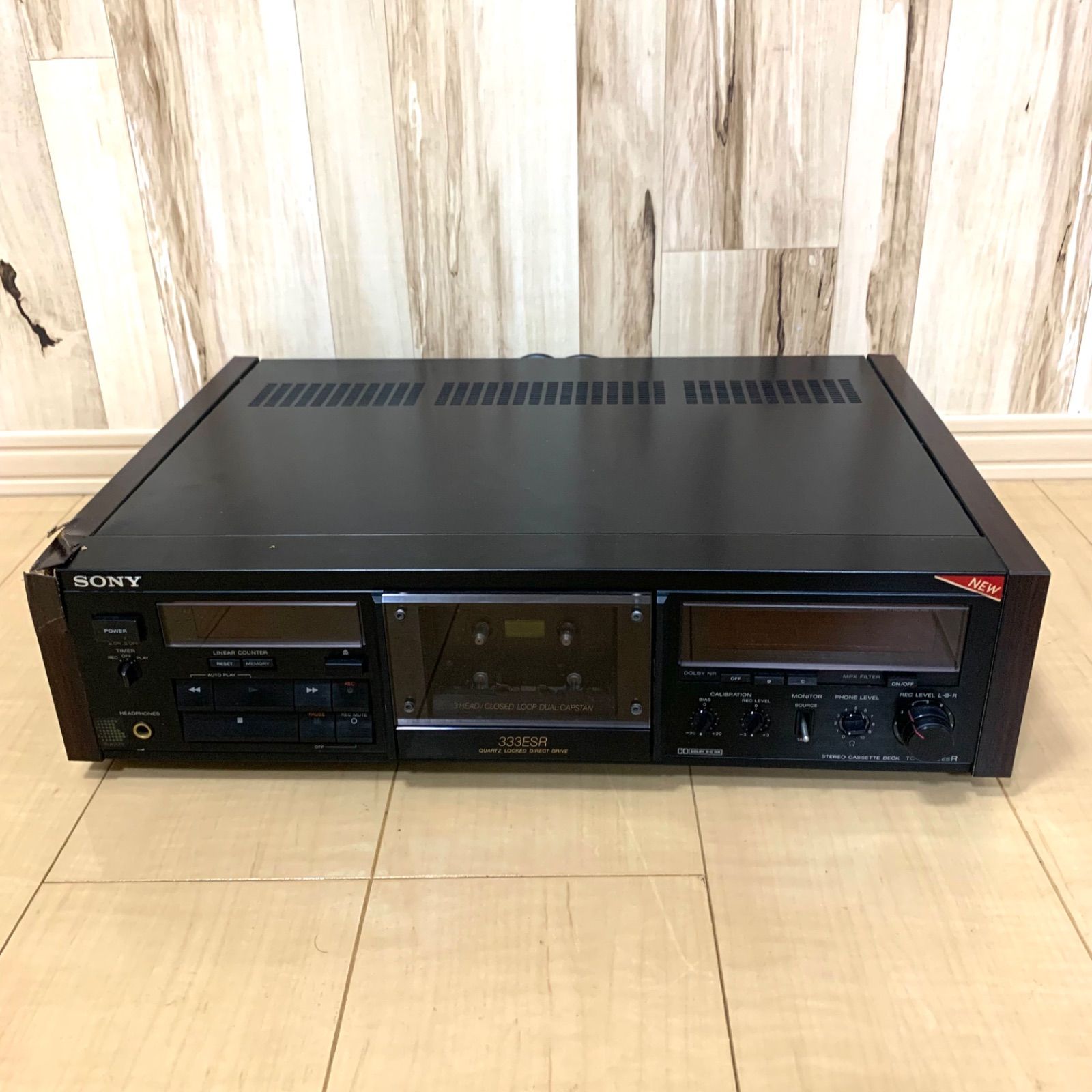 希少品】SONY ステレオカセットデッキ TC-K333ESR/ソニー - メルカリ