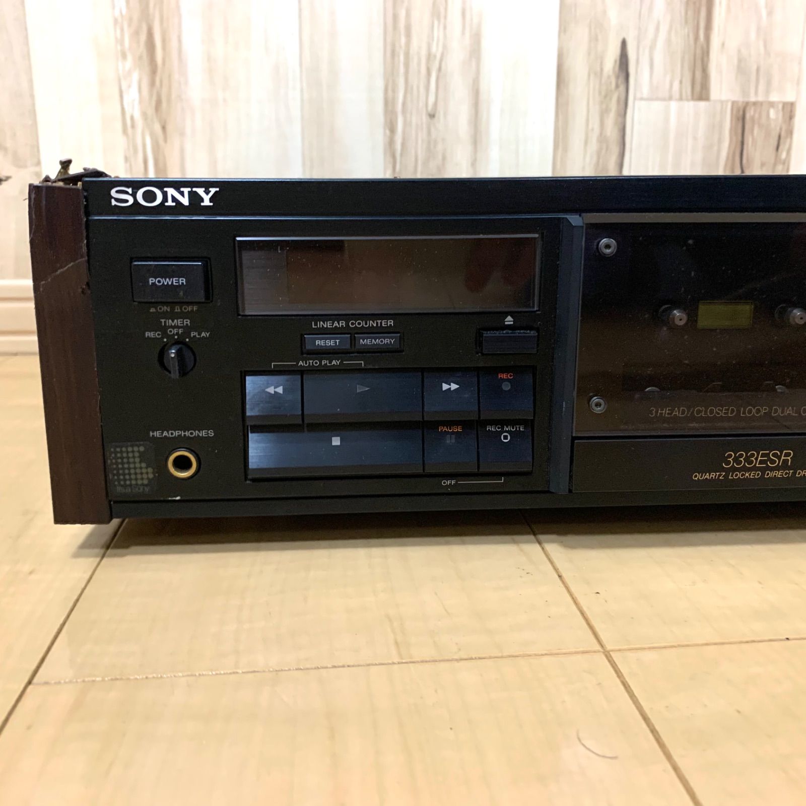 希少品】SONY ステレオカセットデッキ TC-K333ESR/ソニー - メルカリ