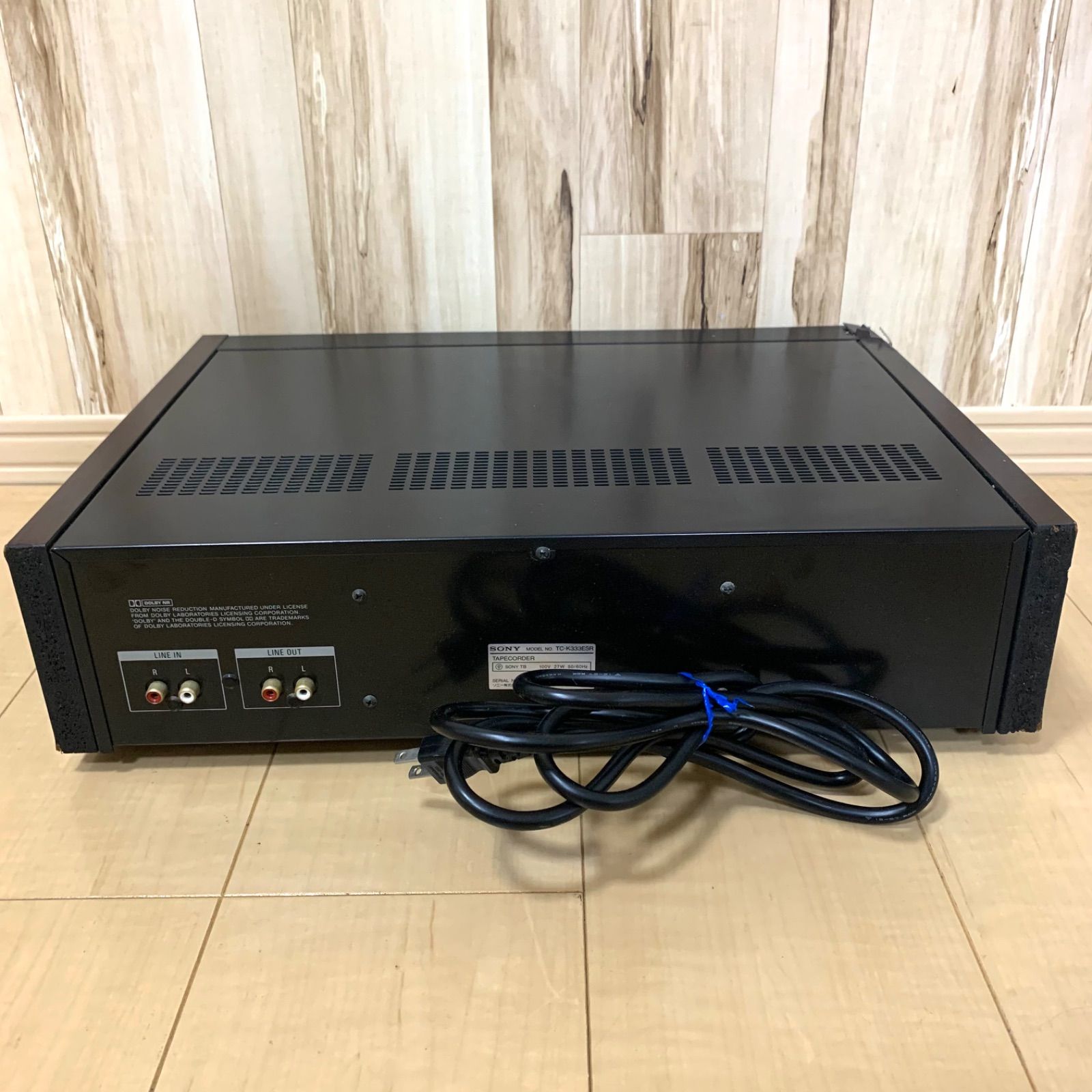 希少品】SONY ステレオカセットデッキ TC-K333ESR/ソニー - メルカリ
