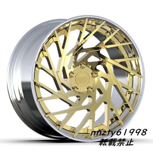  HQG新型22インチ鍛造ホイール カイエン ランドローバー ポルシェ BMW AMG メルセデスなどの車両に対応 22インチ タイヤ ホイールセット