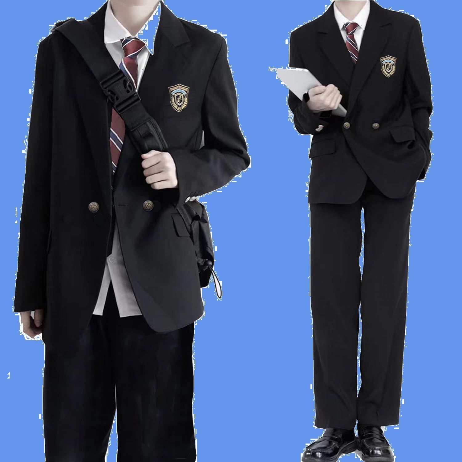 長袖 制服 男子高校生 衣装 スクール 通学 卒業式 5点セット 入学式 コスプレ 春秋 フォーマル メンズ 学生服 仮装 JK AOTYP DK