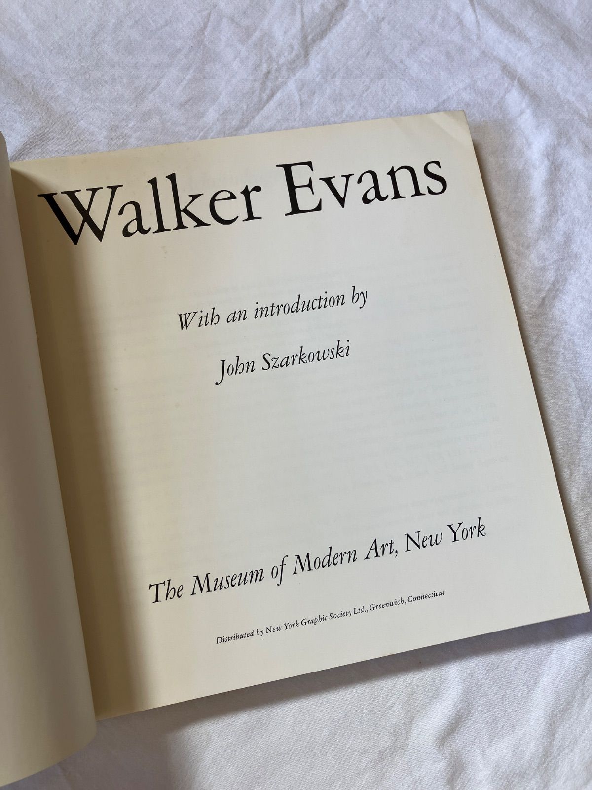 Walker Evans ウォーカー・エヴァンス 写真集 - メルカリ