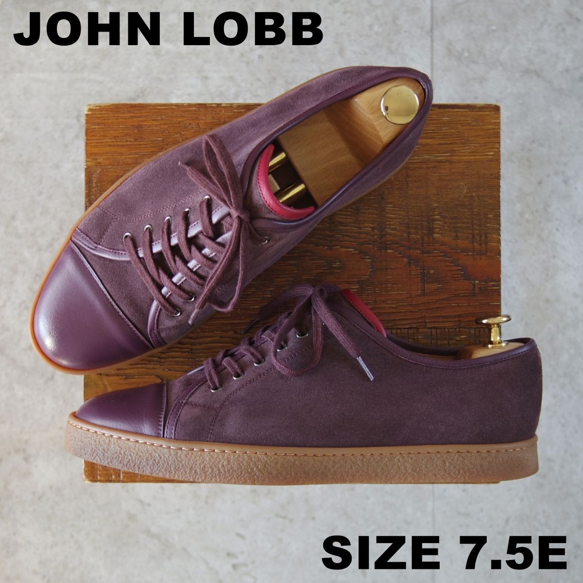 極美品☆ジョンロブ 7.5E【注文価格￥194,040-☆バイリクエスト品
