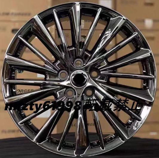 トヨタ アルファード 2019～ 式 対応 17インチ メッキ仕上げ デザイン アルミホイール 4本セット