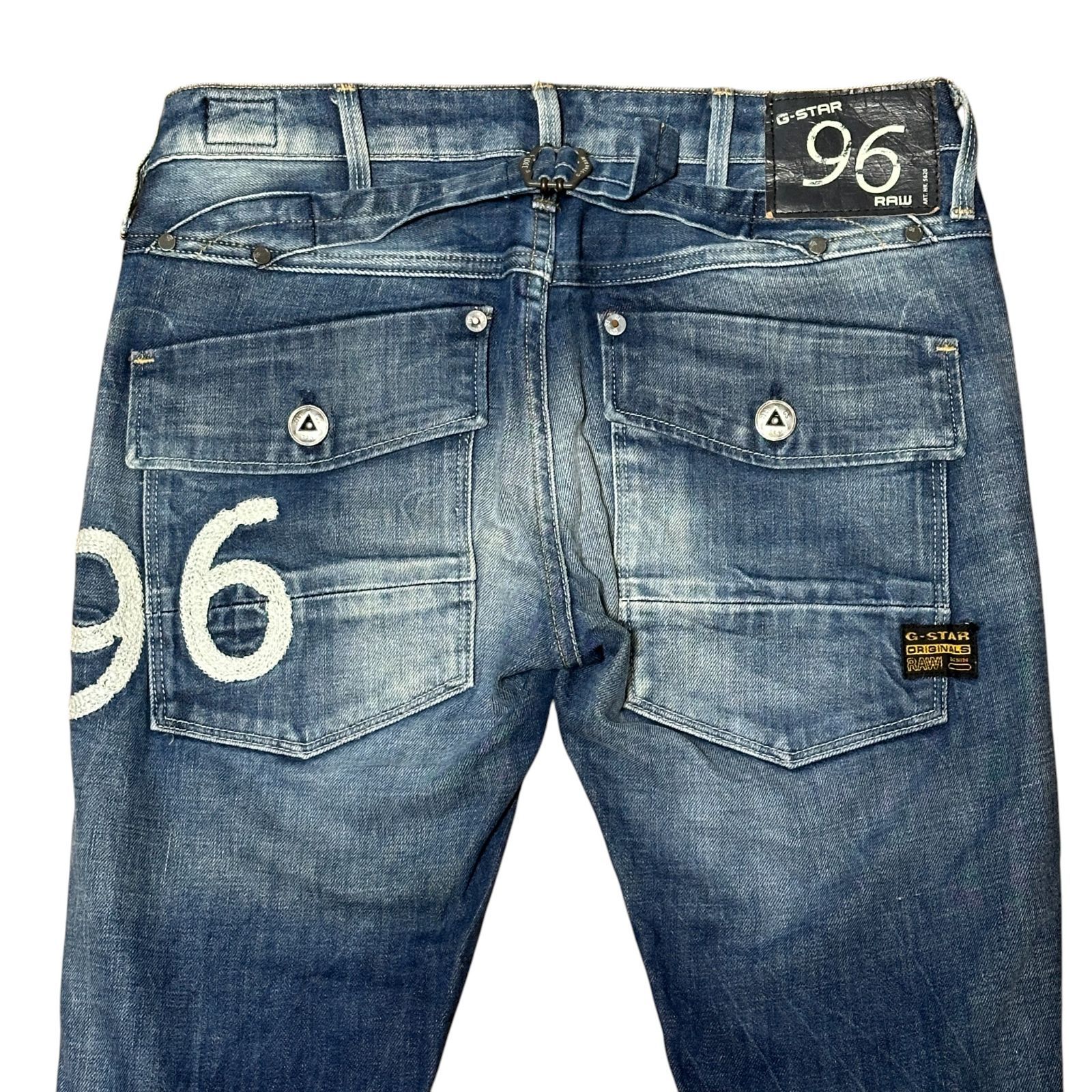 G-STAR RAW 5620 HERITAGE EMBRO TAPERED 立体裁断 スリム テーパード