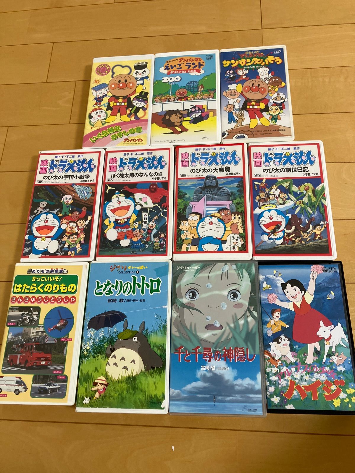 VHS ドラえもん 11本セット VHS ドラえもん 11本セット VHS ドラえもん