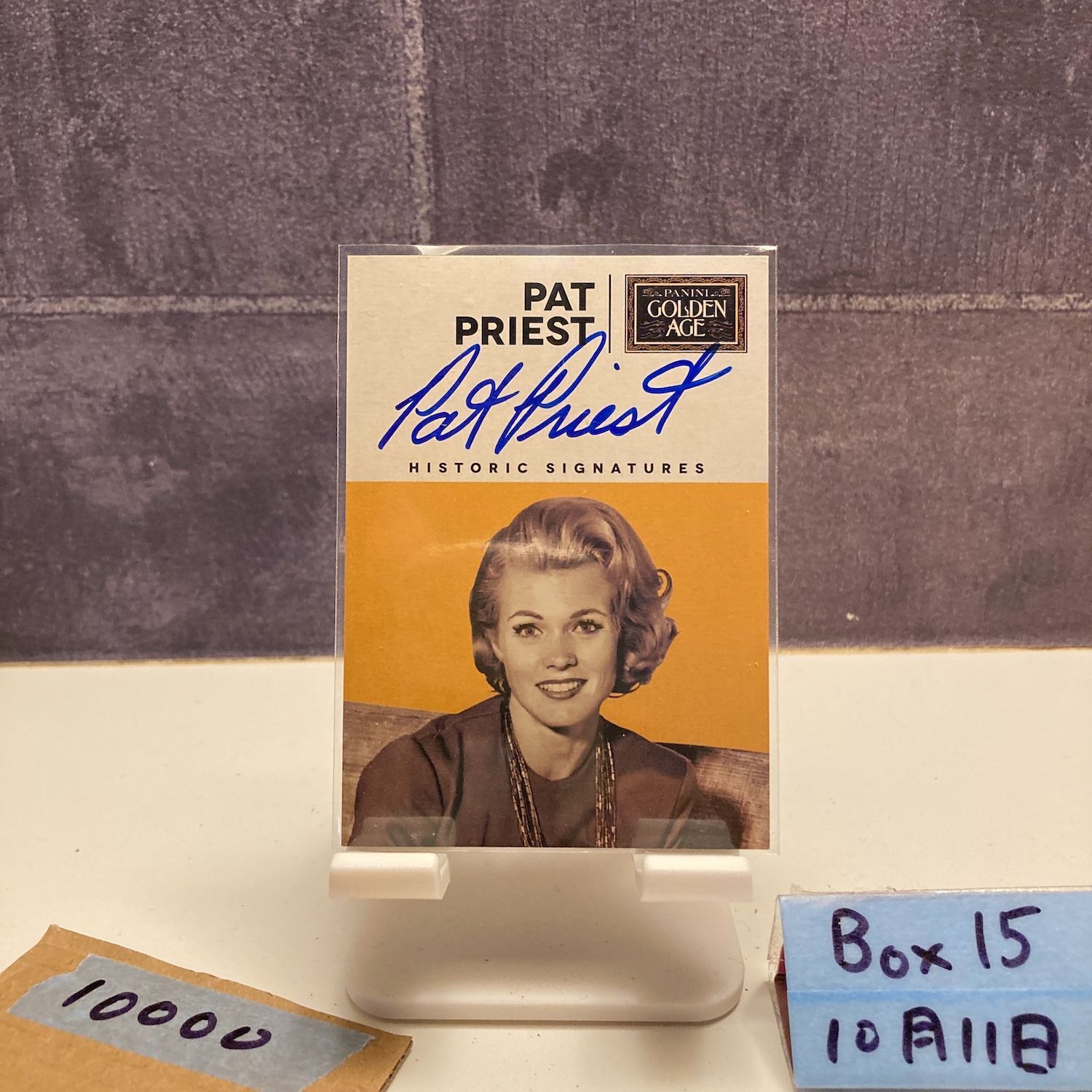 2014 Panini G en Age Pat Priest 直筆サインカード Historic Signatures カード
