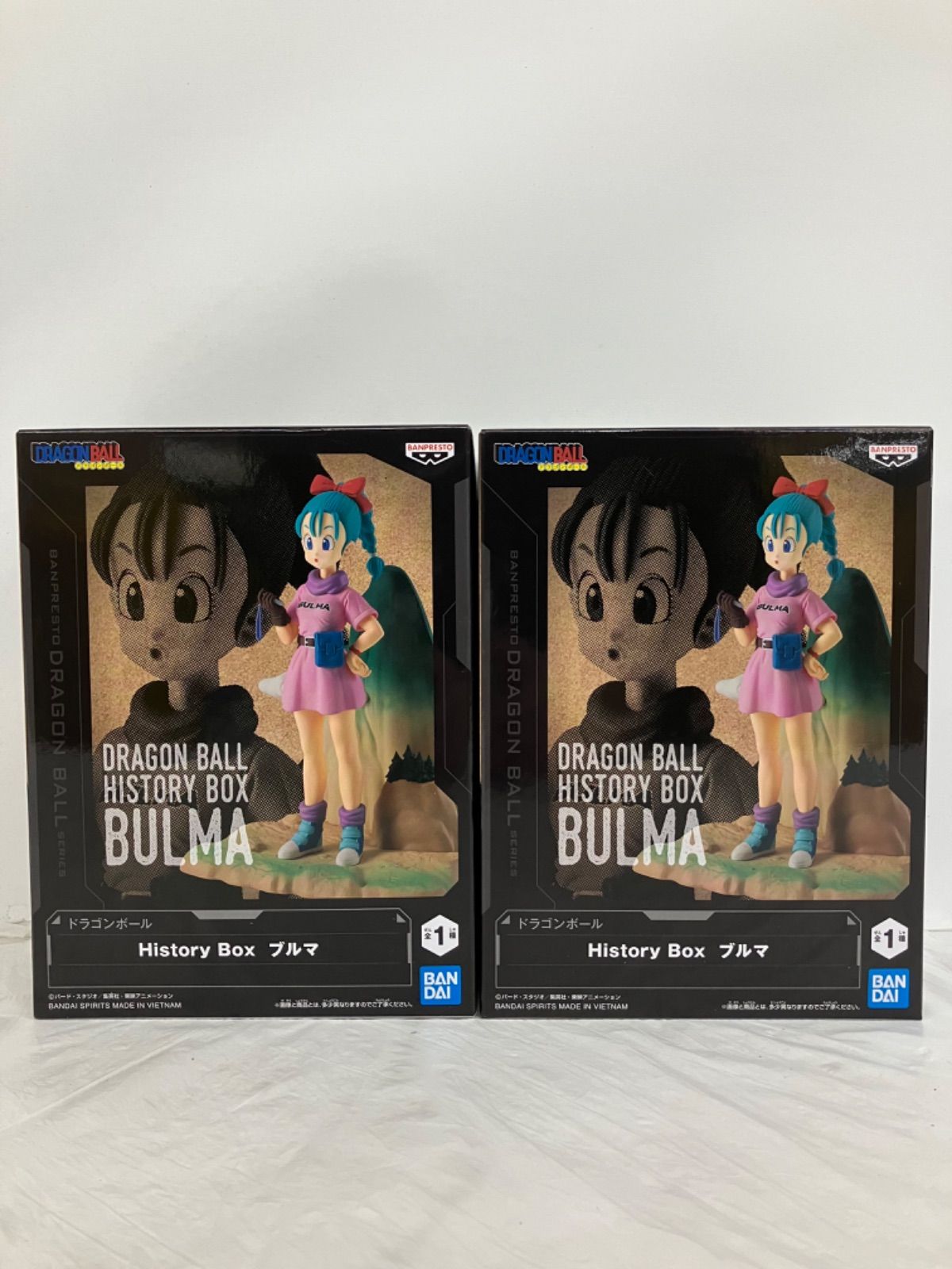 未開封 ドラゴンボール History Box ブルマ フィギュア 2個セット