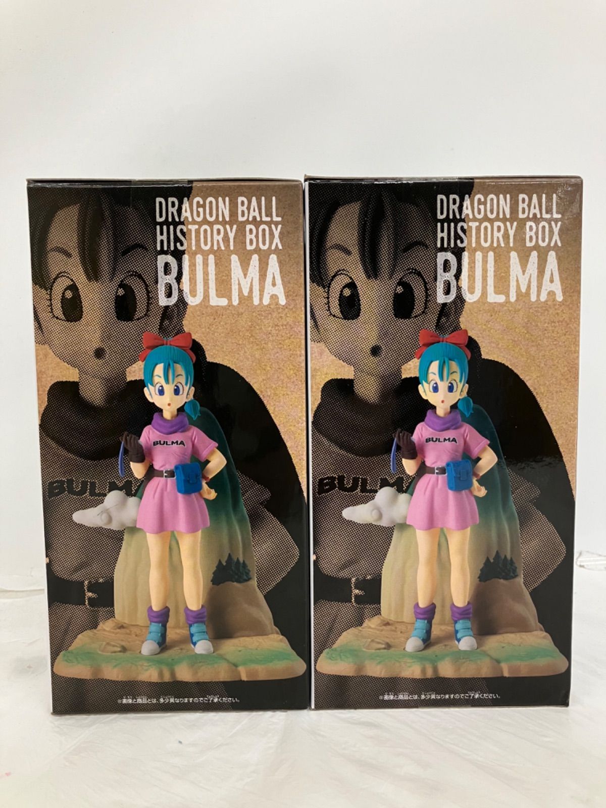 未開封 ドラゴンボール History Box ブルマ フィギュア 2個セット