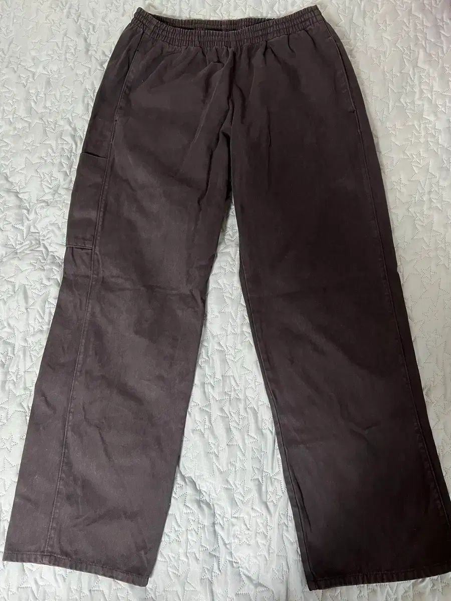 イージー ギャップ エンジニアード ガーメンツ バイ バレンシアガ サテン カーゴ パンツ ブラック L