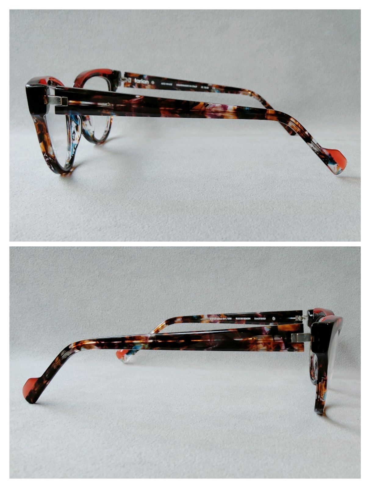  tarian PARIS タリアン RUE DE BEARN SHELL RED Limited Edition 500 OPTICAL メガネ 小物